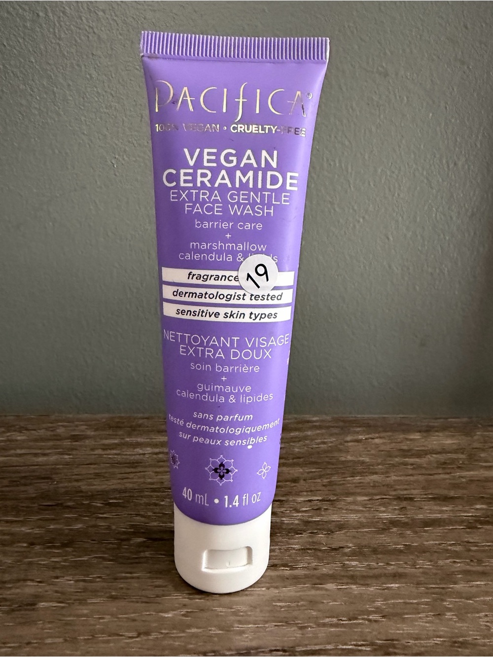 Pacifica Vegan Ceramide Extra Gentle Face Wash - Purple